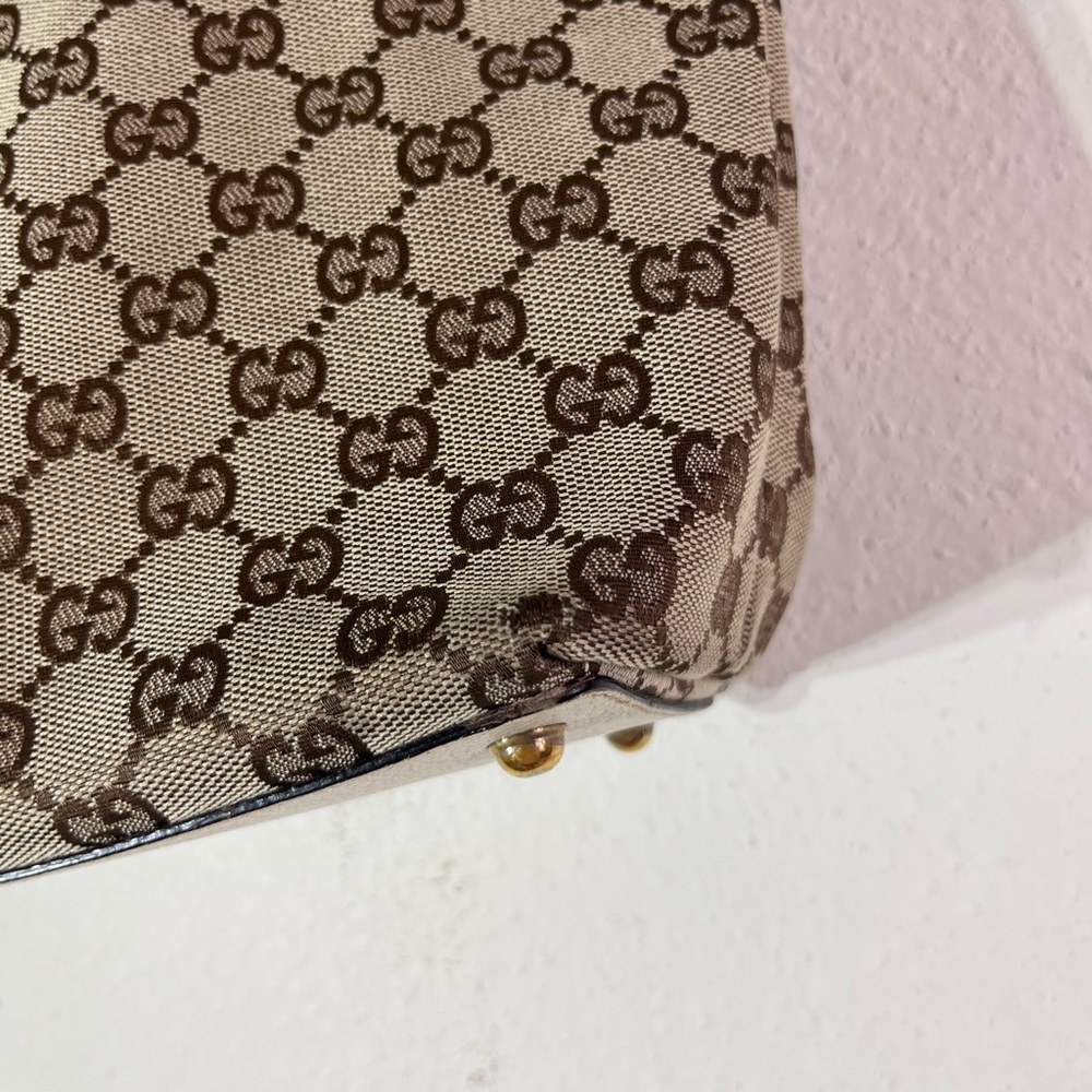 Gucci Small Gg Canvas Eclipse Tote - image 5